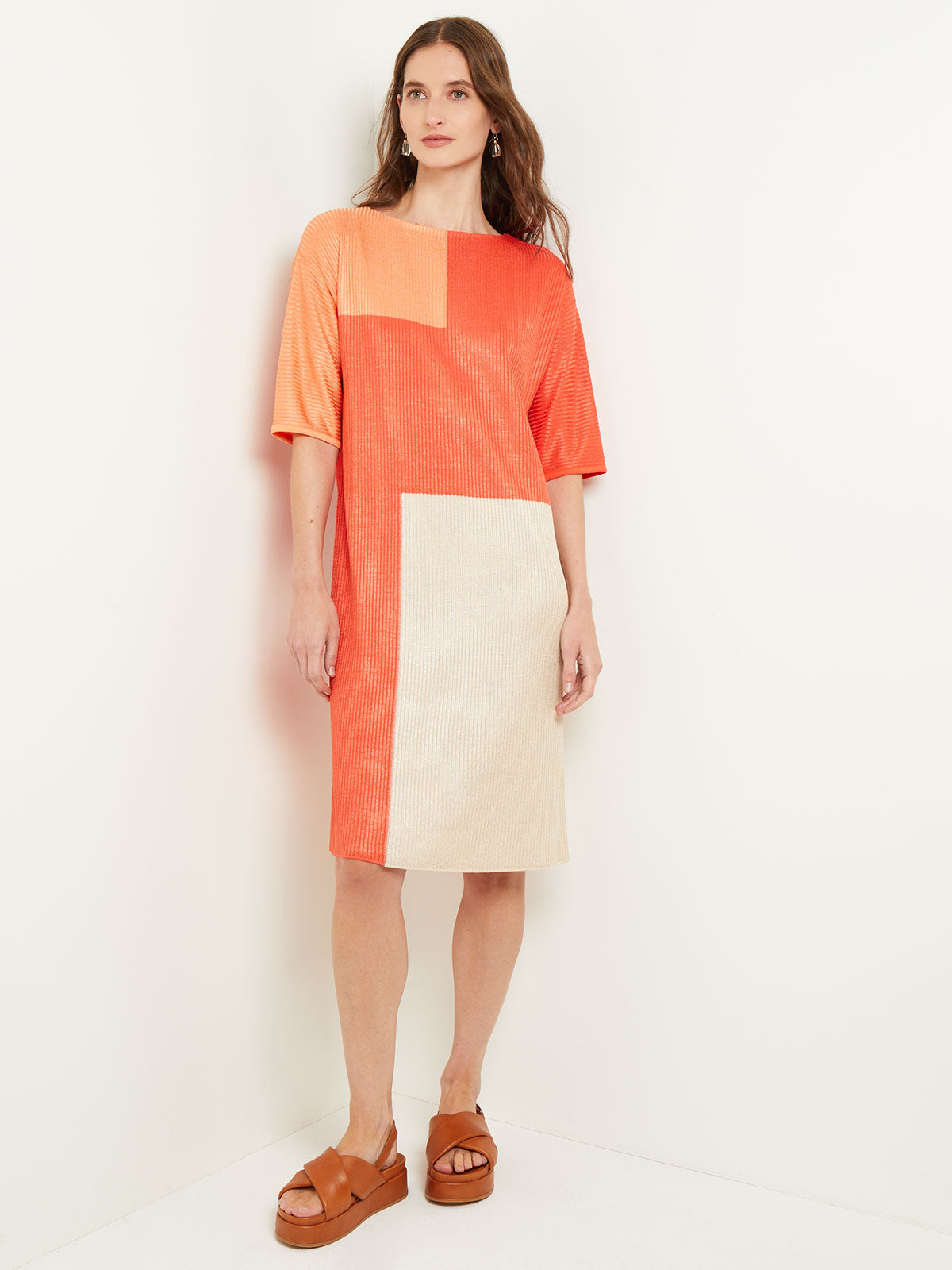 Colorblock hot sale shift dress