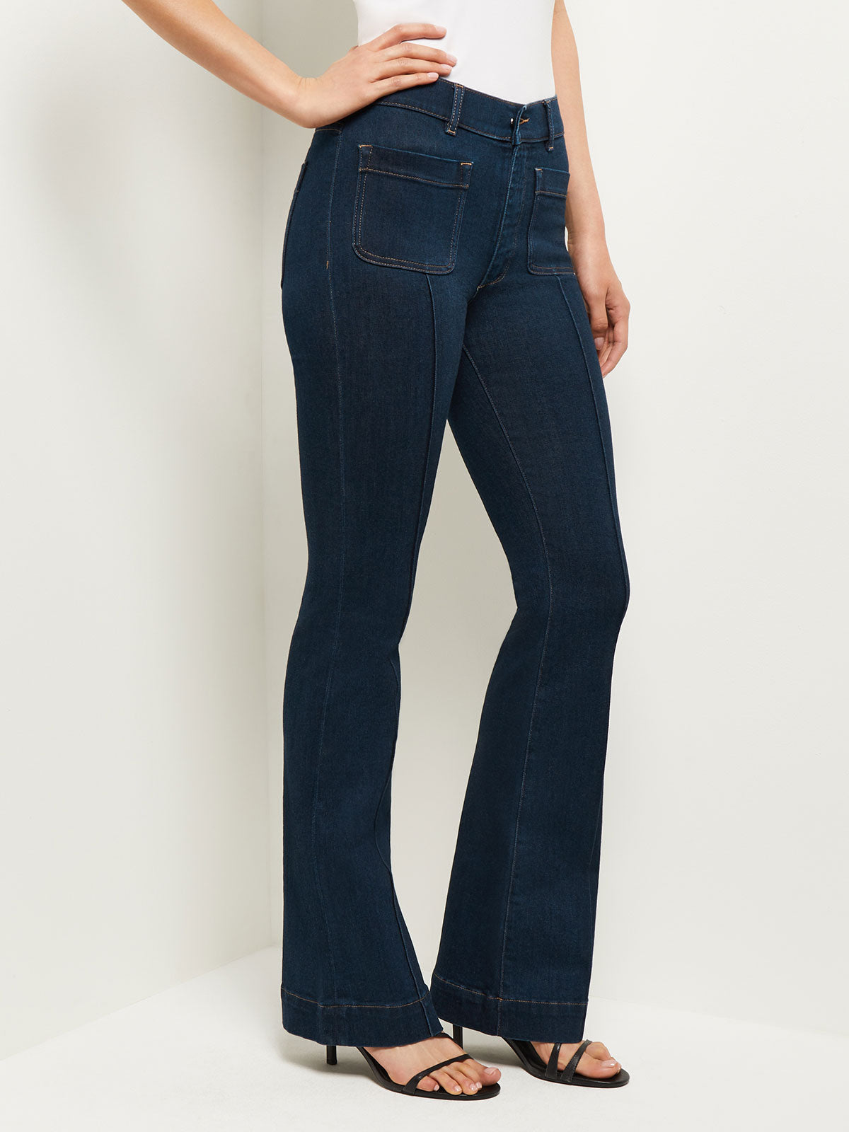  High Waisted Bootcut Jeans