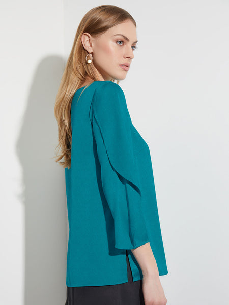 値下】ERiKO KATORi Silk Hand Crepe Blouse - トップス