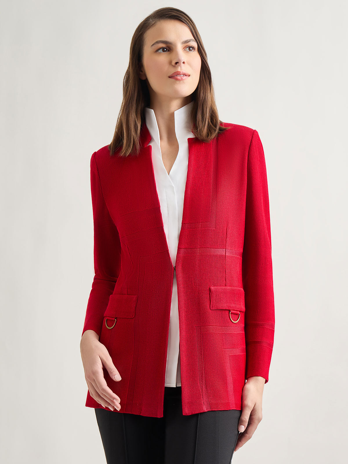 EXCLUSIVELY MISOOK Women’s 2024 JACKET BLAZER CARDIGAN Acrylic Size M