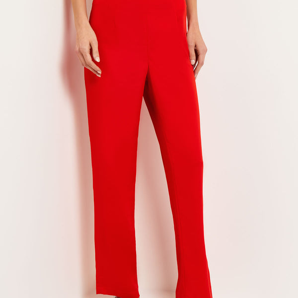 Cotton Crepe Palazzo Pants – Red Bag