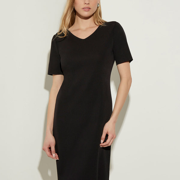 Short sleeve knot outlet dress